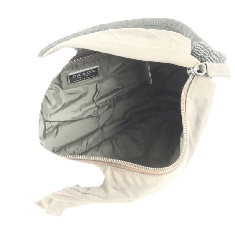 Prada Sport Authenticity With Card Khaki B9147 Shoulder Bag Messenger Business