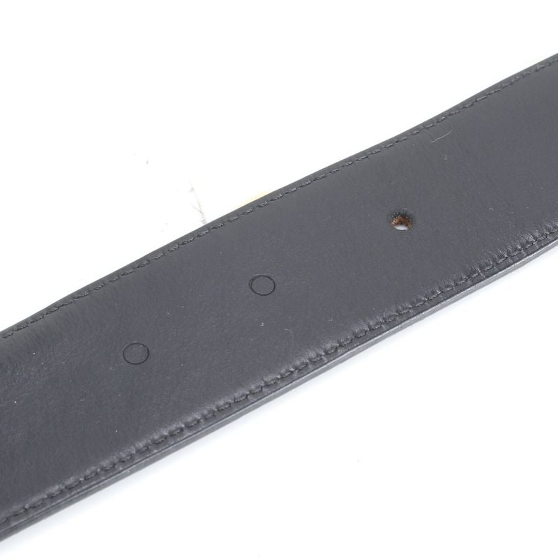 Louis Vuitton Monogram Santure LV Initiall Reversible Leather Belt M9821 Men's