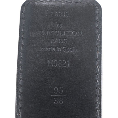 Louis Vuitton Monogram Santure LV Initiall Reversible Leather Belt M9821 Men's