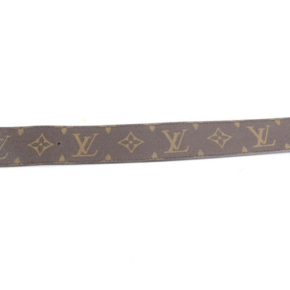 Louis Vuitton Monogram Santure LV Initiall Reversible Leather Belt M9821 Men's