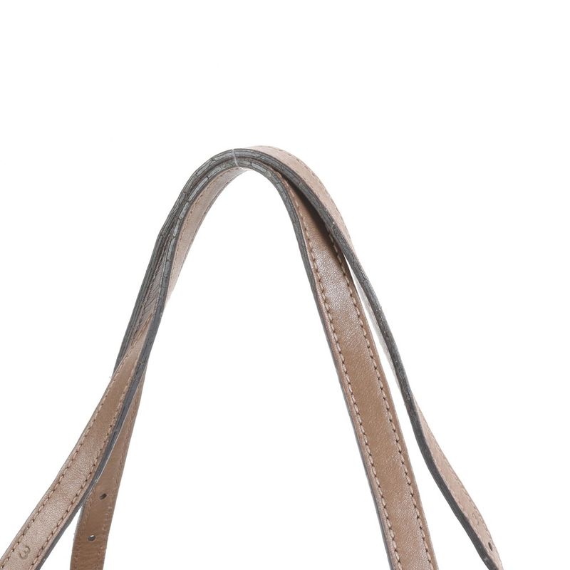 Gucci GG Supreme 309613 Leather Tote Bag Shoulder Hand Brown A4 Ladies REM