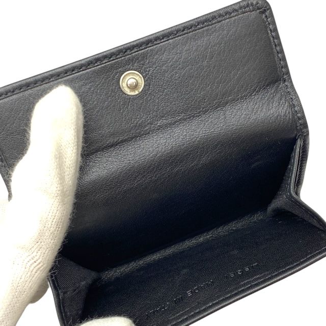 Bulgari 21371 Trifold Wallet Fold Wallet Double Wallet Mini Wallet Compact