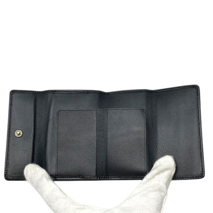 Bulgari 21371 Trifold Wallet Fold Wallet Double Wallet Mini Wallet Compact