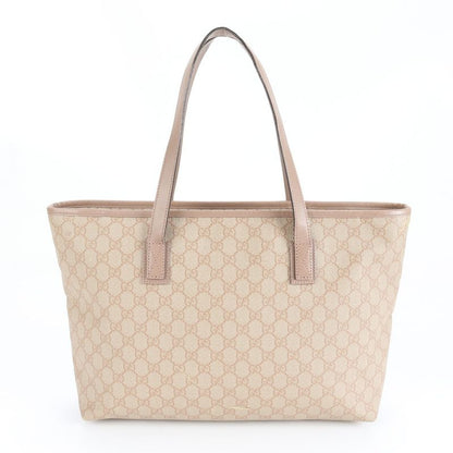 Gucci GG Supreme 211137 Leather Tote Bag Shoulder Hand Pink A4 Ladies REM Cz19-3
