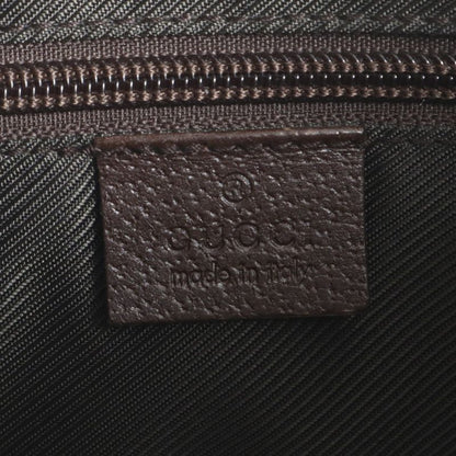 Gucci GG Canvas 114272 Leather Shoulder Bag Crossbody Messenger Genuine Leather