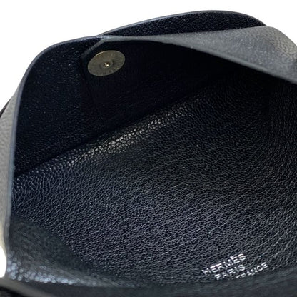 Hermes Calviduo Chevre Coin Case Coin Case Coin Purse Card Case Pass Case