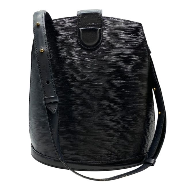 Louis Vuitton M52252 Epi Cluny Shoulder Bag Leather Noir Black Louis Vuitton