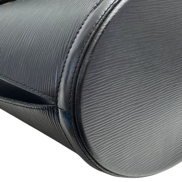 Louis Vuitton M52252 Epi Cluny Shoulder Bag Leather Noir Black Louis Vuitton