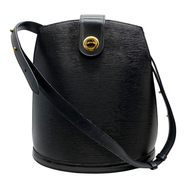 Louis Vuitton M52252 Epi Cluny Shoulder Bag Leather Noir Black Louis Vuitton
