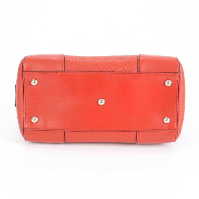 Gucci Diamante Mini Boston 354227 Leather 2WAY Shoulder Bag Crossbody Hand