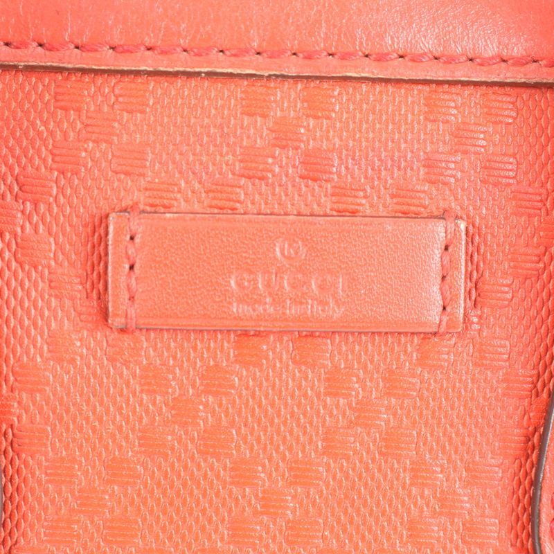 Gucci Diamante Mini Boston 354227 Leather 2WAY Shoulder Bag Crossbody Hand