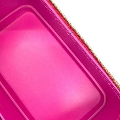 Bulgari Serpenti 2WAY Vanity Bag Handbag Jewelry Box Shoulder Bag Red Leather