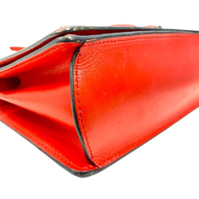 Loewe Barcelona Shoulder Bag Crossbody Bag Shoulder Crossbody Logo Leather Red