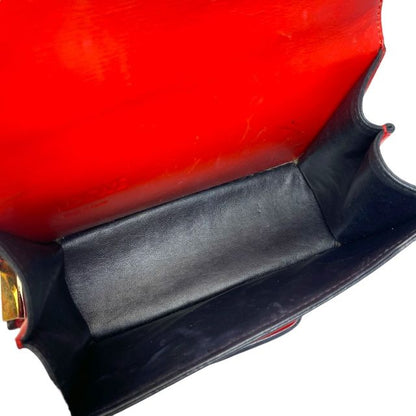 Loewe Barcelona Shoulder Bag Crossbody Bag Shoulder Crossbody Logo Leather Red