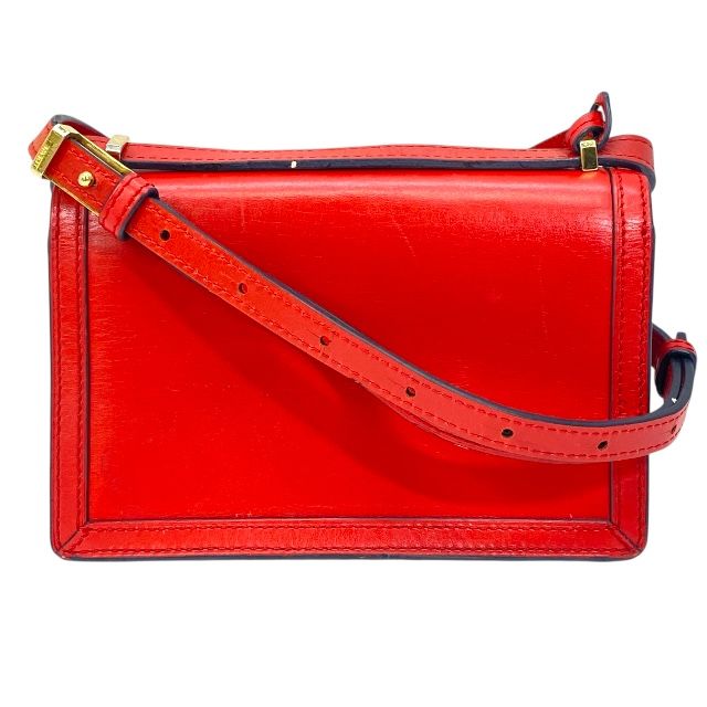 Loewe Barcelona Shoulder Bag Crossbody Bag Shoulder Crossbody Logo Leather Red