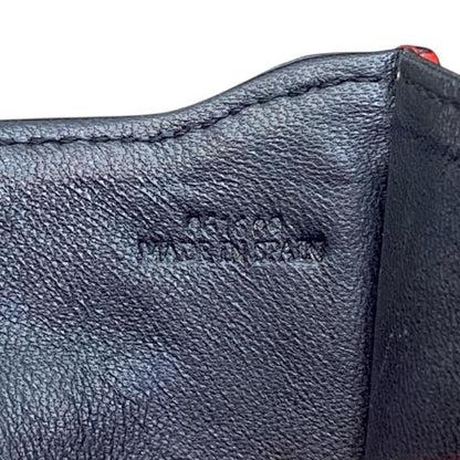 Loewe Barcelona Shoulder Bag Crossbody Bag Shoulder Crossbody Logo Leather Red