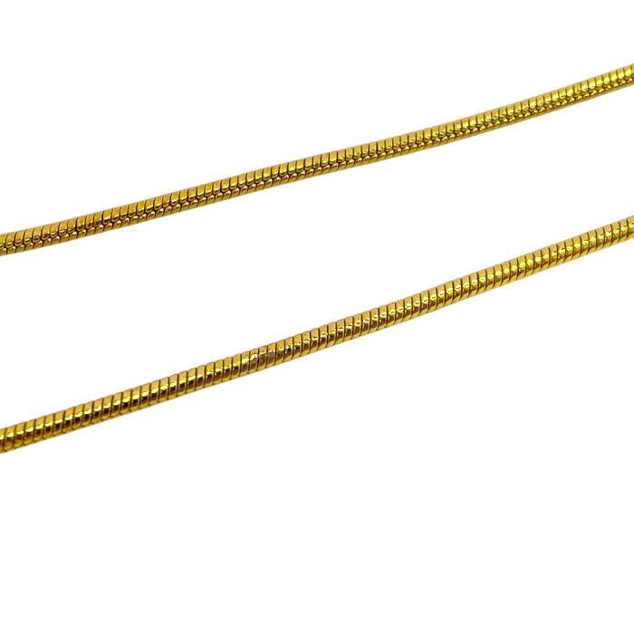 Christian Dior Necklace Jewelry Accessories Logo Circle Oval GP Gold Christian