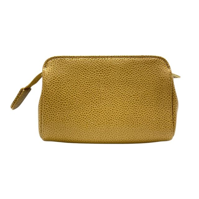 Chanel Coco Mark Pouch Small Pouch Mini Multi Pouch Cosmetic Pouch Caviar Skin