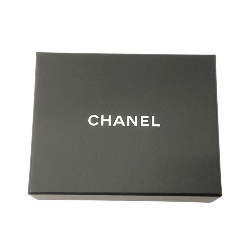 Chanel Necklace Pendant Choker Gold White Coco Mark Heart Rhinestone