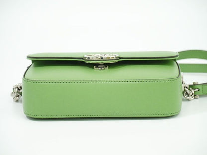 Authentic Gucci Petit GG 2WAY Mini Shoulder Bag Handbag Pochette Leather Light