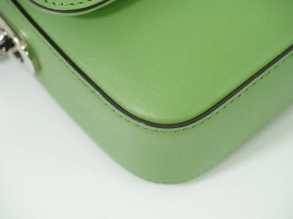 Authentic Gucci Petit GG 2WAY Mini Shoulder Bag Handbag Pochette Leather Light