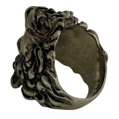 Gucci 402763 Lion's Head Ring Accessories GP Silver [size 15] Gucci Unisex