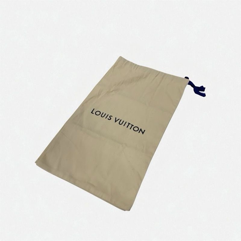 Louis Vuitton Paseo Line Monogram Sandals Shoes Shearling Black White Mule Boa