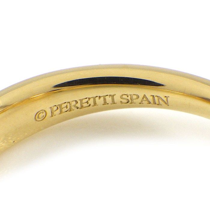 Tiffany & Co Tiffany & Co Ring Bean Design Mini Beans 18K Yellow Gold Size 8