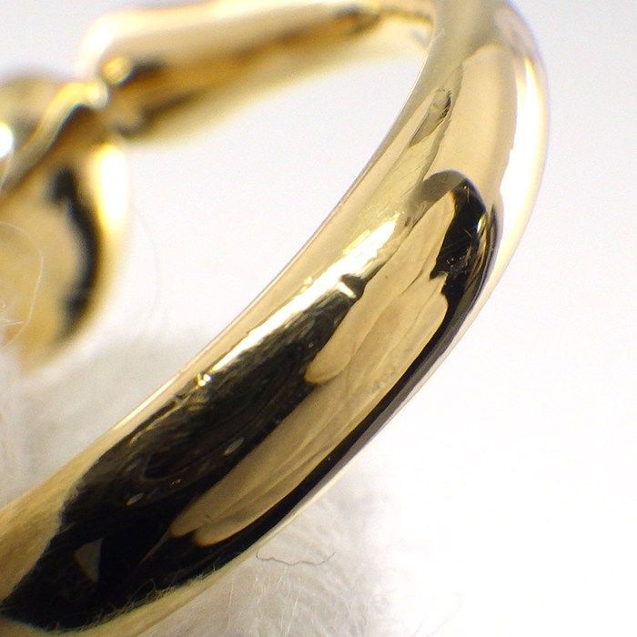 Tiffany & Co Tiffany & Co Ring Bean Design Mini Beans 18K Yellow Gold Size 8