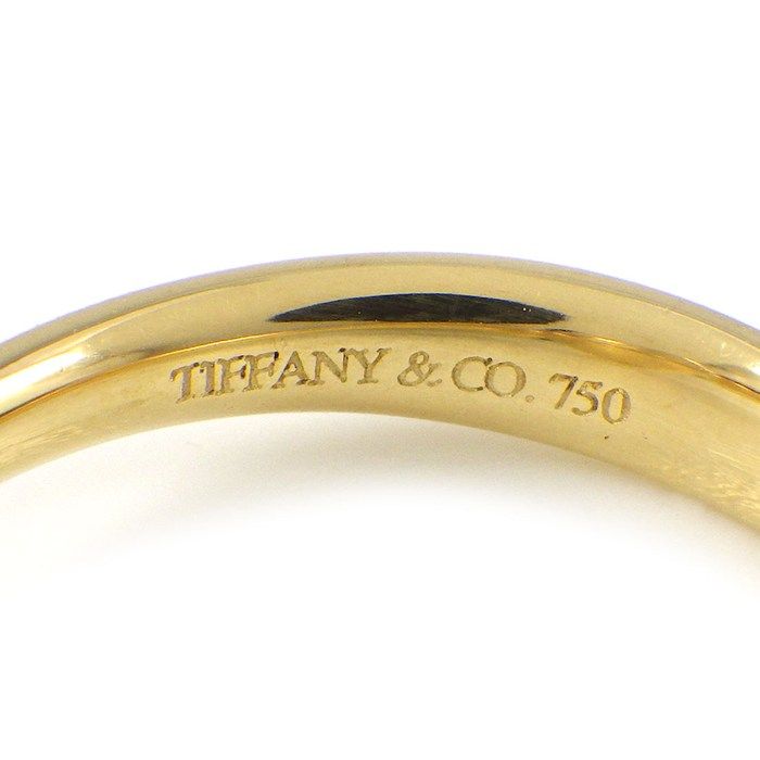Tiffany & Co Tiffany & Co Ring Bean Design Mini Beans 18K Yellow Gold Size 8