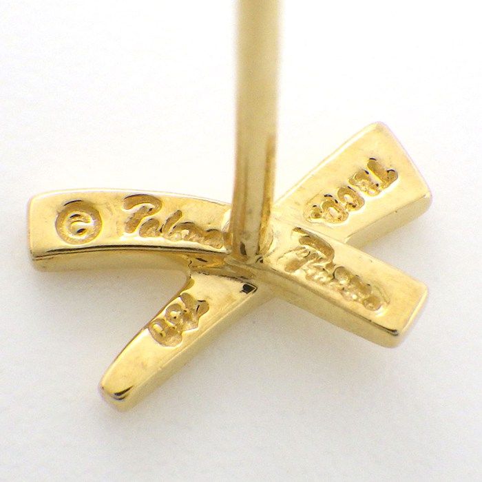 Tiffany & Co Tiffany & Co Earrings Kiss X Cross 18K Yellow Gold