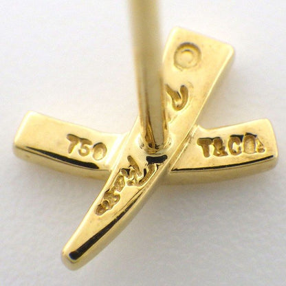 Tiffany & Co Tiffany & Co Earrings Kiss X Cross 18K Yellow Gold