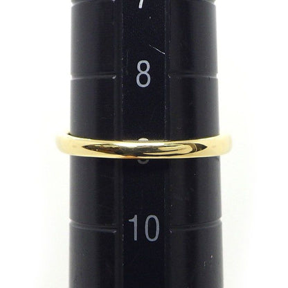 Tiffany & Co Tiffany & Co Ring Curved V Wave Band 1 Point Diamond 18K Yellow