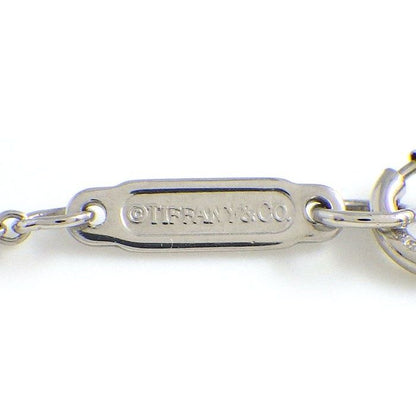 Tiffany & Co Tiffany & Co Necklace Bezel Flower Motif 4 Points Diamond Pt950