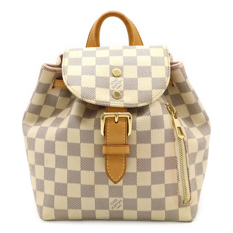 Louis Vuitton Damier Azure Sperone BB Backpack Sac Mini Backpack Shoulder Bag
