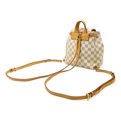 Louis Vuitton Damier Azure Sperone BB Backpack Sac Mini Backpack Shoulder Bag