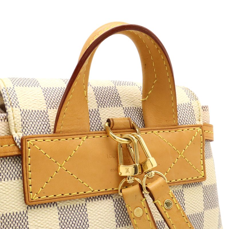 Louis Vuitton Damier Azure Sperone BB Backpack Sac Mini Backpack Shoulder Bag