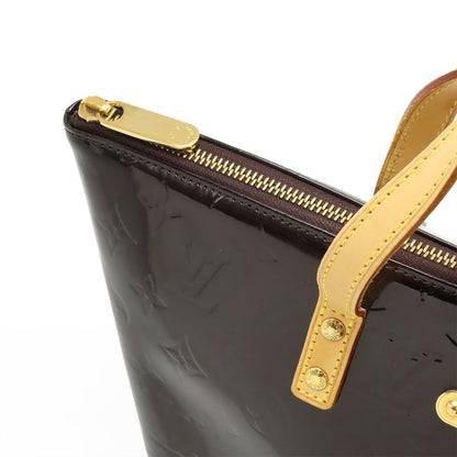 Louis Vuitton Monogram Vernis Perveu PM Handbag Tote Bag Amarante M93585