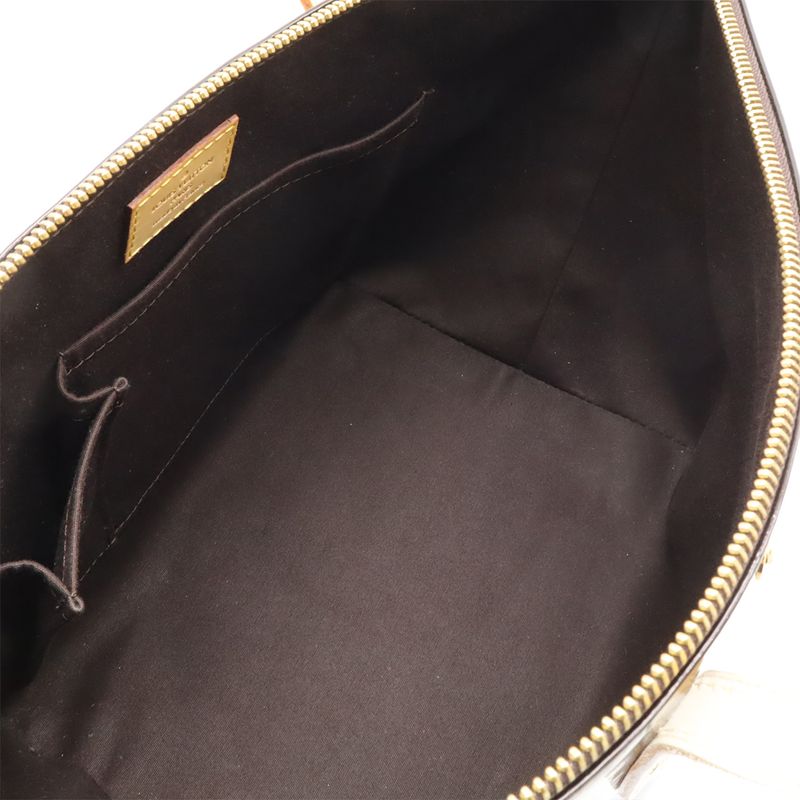 Louis Vuitton Monogram Vernis Perveu PM Handbag Tote Bag Amarante M93585