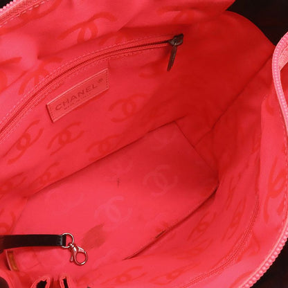 Chanel Cambon Line Medium Tote Bag Shoulder Bag Soft Calf Black White A25167