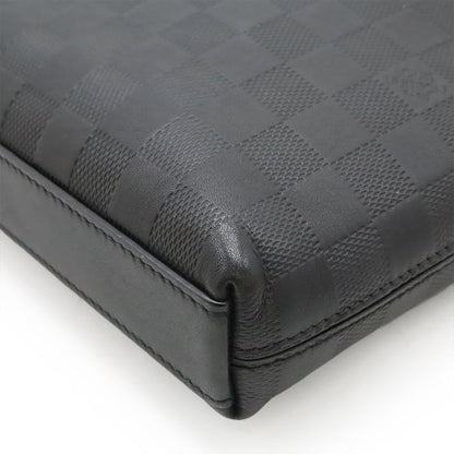 Louis Vuitton Damier Infini Pochette District Shoulder Bag Crossbody Onyx Black