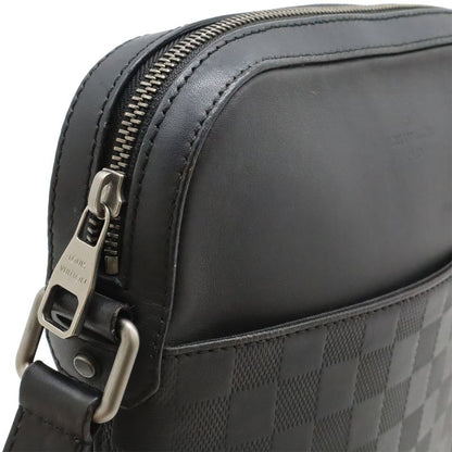 Louis Vuitton Damier Infini Pochette District Shoulder Bag Crossbody Onyx Black