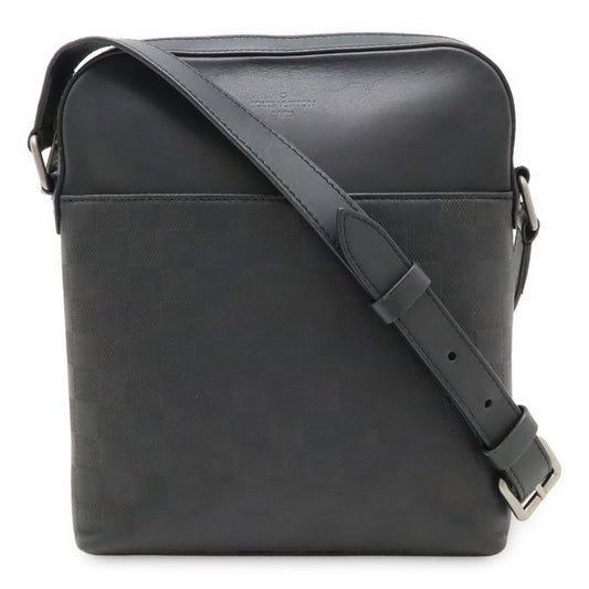 Louis Vuitton Damier Infini Pochette District Shoulder Bag Crossbody Onyx Black