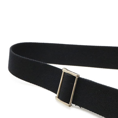 Gucci Web Stripe Sherry Line Messenger Bag Shoulder Bag Nylon Canvas Black