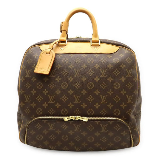 Louis Vuitton Monogram Evasion Boston Bag Handbag Travel Cabasn Sports Bag