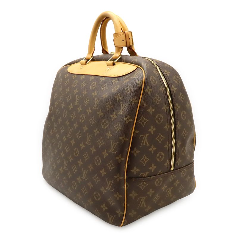 Louis Vuitton Monogram Evasion Boston Bag Handbag Travel Cabasn Sports Bag