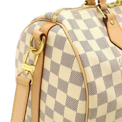 Louis Vuitton Damier Azure Speedy Bandoliere 30 Handbag 2WAY Shoulder Bag