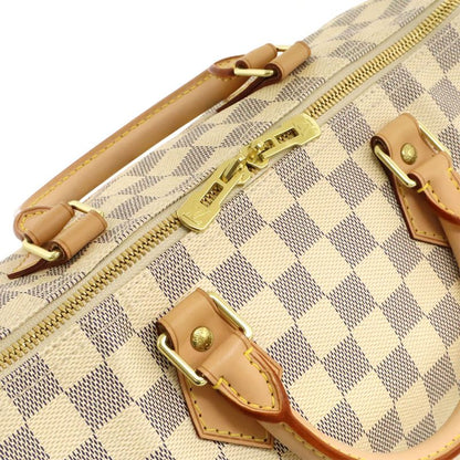 Louis Vuitton Damier Azure Speedy Bandoliere 30 Handbag 2WAY Shoulder Bag