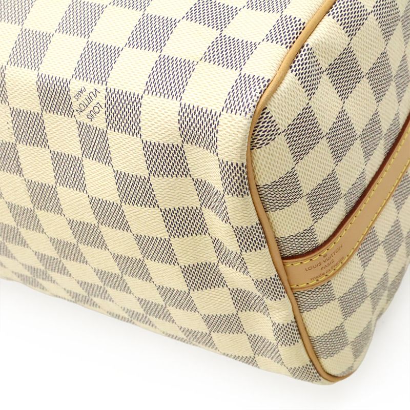 Louis Vuitton Damier Azure Speedy Bandoliere 30 Handbag 2WAY Shoulder Bag