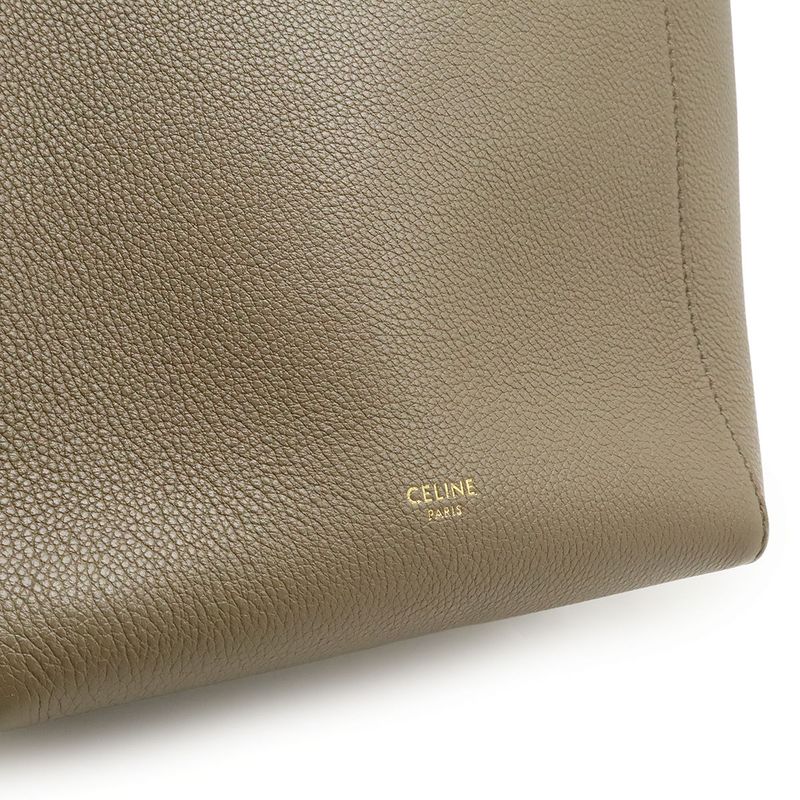 Celine Sangle Bucket Small Shoulder Bag One Shoulder Semi Shoulder Leather